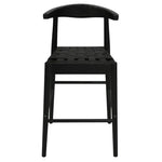 Elliot Leather Kitchen Counter Stool (Black) - Furniture > Bar Stools & Chairs > Table & Bar Stools