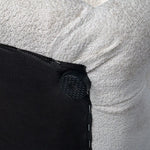Elsa Tufted Ottoman Beach Boucle White-Rectangular - Furniture > Bedroom