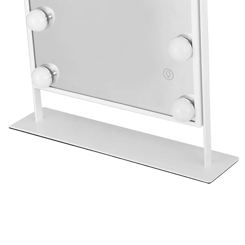 Embellir Bluetooth Makeup Mirror 30x40cm Hollywood Vanity with LED Light White - Home & Garden > Decor > Mirrors