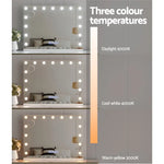 Embellir Bluetooth Makeup Mirror 80x58cm Hollywood Vanity with LED Light Wall - Home & Garden > Decor > Mirrors