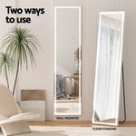Embellir Full-Length Floor Wall Mirrors LED Light - Home & Garden > Decor > Mirrors