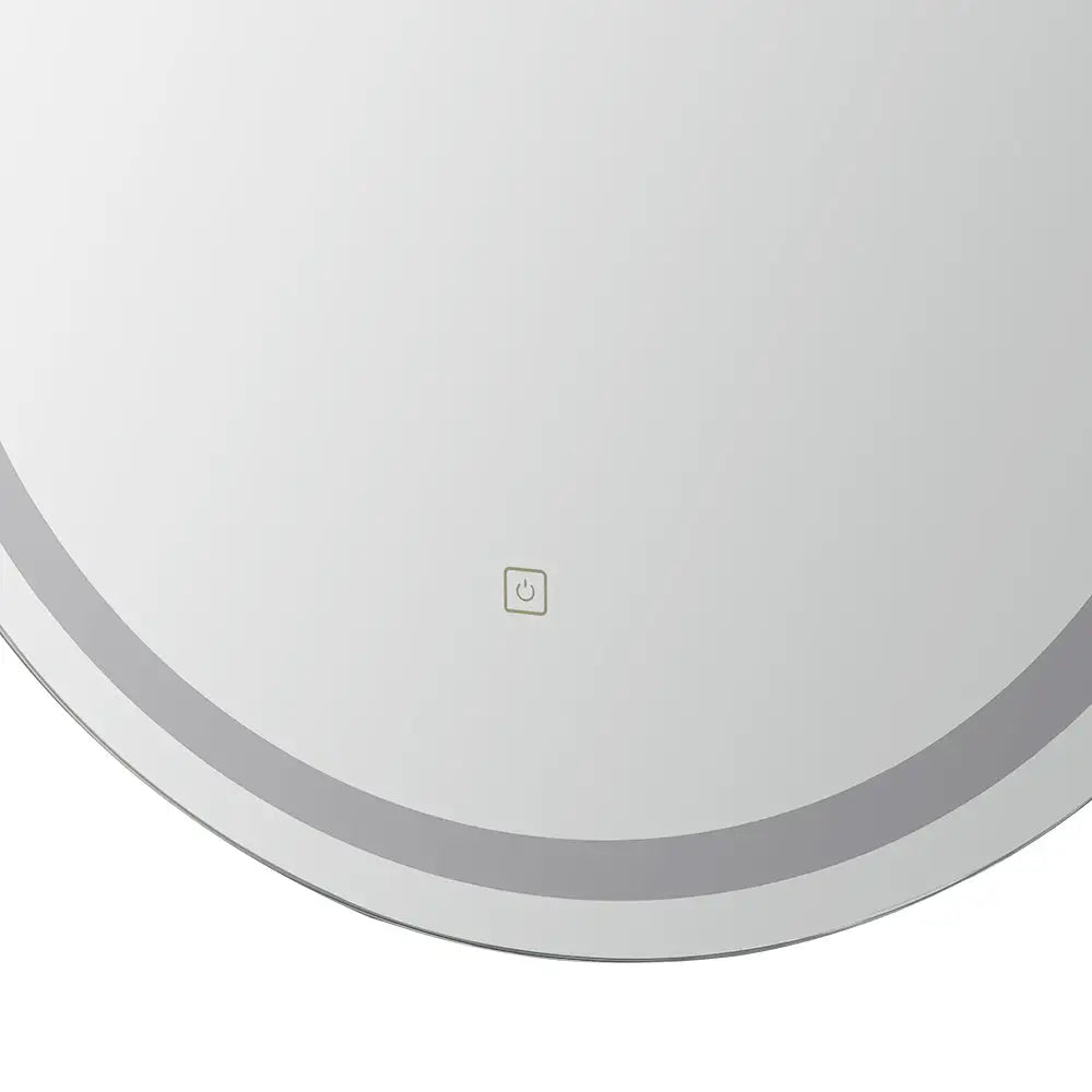 Embellir LED Wall Mirror With Light 50X75CM Bathroom Decor Oval Mirrors Vanity - Home & Garden > Decor > Mirrors