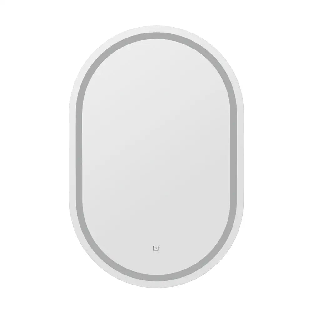 Embellir LED Wall Mirror With Light 50X75CM Bathroom Decor Oval Mirrors Vanity - Home & Garden > Decor > Mirrors
