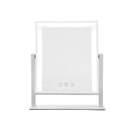 Embellir Makeup Mirror 25x30cm Hollywood Vanity with LED Light Rotation White - Health & Beauty > Makeup > Makeup