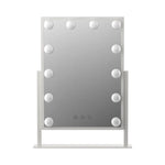 Embellir Makeup Mirror 30x41cm Hollywood Vanity with LED Light Rotation Tabletop - Health & Beauty > Makeup > Makeup