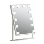 Embellir Makeup Mirror 30x41cm Hollywood Vanity with LED Light Rotation Tabletop - Health & Beauty > Makeup > Makeup