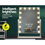 Embellir Makeup Mirror 40x50cm Hollywood Vanity with LED Light Rotation Tabletop - Health & Beauty > Makeup > Makeup