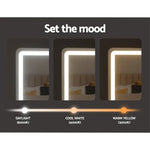 Embellir Makeup Mirror 40x50cm Hollywood Vanity with LED Light Strip Rotation - Home & Garden > Decor > Mirrors