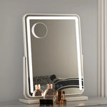 Embellir Makeup Mirror 40x50cm Hollywood Vanity with LED Light Strip Rotation - Home & Garden > Decor > Mirrors