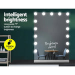Embellir Makeup Mirror 43x61cm Hollywood Vanity with LED Light Tabletop Wall - Home & Garden > Decor > Mirrors