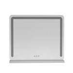 Embellir Makeup Mirror 60x50cm Hollywood Vanity with LED Light Tabletop White - Home & Garden > Decor > Mirrors