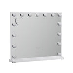 Embellir Makeup Mirror 60x52cm Hollywood Vanity with LED Light Tabletop White - Health & Beauty > Makeup > Makeup