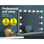 Embellir Makeup Mirror Hollywood with Light Frame Vanity Dimmable Wall 12 LED - Home & Garden > Decor > Mirrors