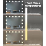 Embellir Makeup Mirror Hollywood with Light Frame Vanity Dimmable Wall 12 LED - Home & Garden > Decor > Mirrors