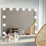 Embellir Makeup Mirror Hollywood with Light Frame Vanity Dimmable Wall 12 LED - Home & Garden > Decor > Mirrors