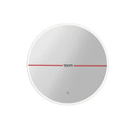 Embellir Wall Mirror 70cm with Led light Makeup Home Decor Bathroom Round Vanity - Health & Beauty > Makeup Mirrors