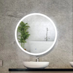 Embellir Wall Mirror 80cm with Led light Makeup Home Decor Bathroom Round Vanity - Health & Beauty > Makeup Mirrors
