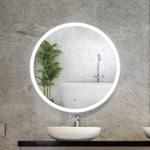 Embellir Wall Mirror 90cm with Led light Makeup Home Decor Bathroom Round Vanity - Home & Garden > Decor > Mirrors
