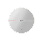 Embellir Wall Mirror 90cm with Led light Makeup Home Decor Bathroom Round Vanity - Home & Garden > Decor > Mirrors