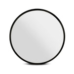 Embellir Wall Mirror Makeup 80cm Home Decor Framed Mirrors Bathroom Round Black - Health & Beauty > Makeup Mirrors