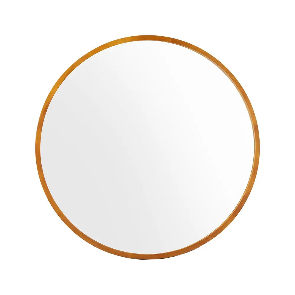 Embellir Wall Mirror Wooden Makeup 80cm - Home & Garden > Decor > Mirrors
