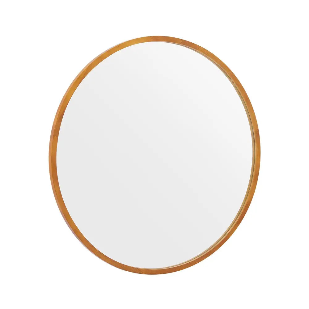 Embellir Wall Mirror Wooden Makeup 80cm - Home & Garden > Decor > Mirrors