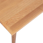 Emilio 210cm Dining Table Scandinavian Style Solid Ash Wood Oak - Furniture > Dining