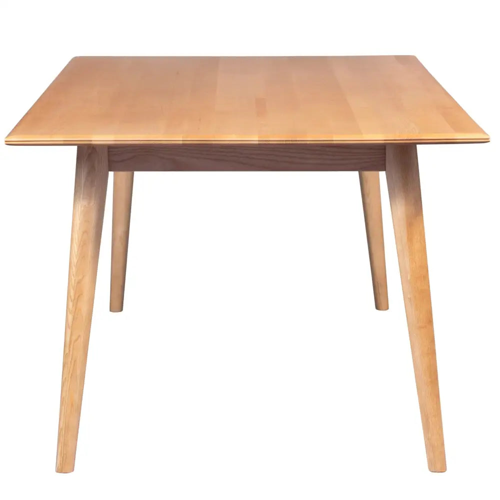 Emilio 210cm Dining Table Scandinavian Style Solid Ash Wood Oak - Furniture > Dining