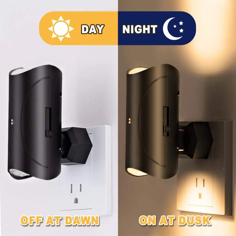 Energy Saving Plug-in LED Nightlight - Smooth Dimming Auto Sensor - Home & Garden > Lighting > Night Lights & Ambient