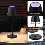 Enoki Portable RGB Table Lamp - Black - Home & Garden > Lighting > Table Lamps