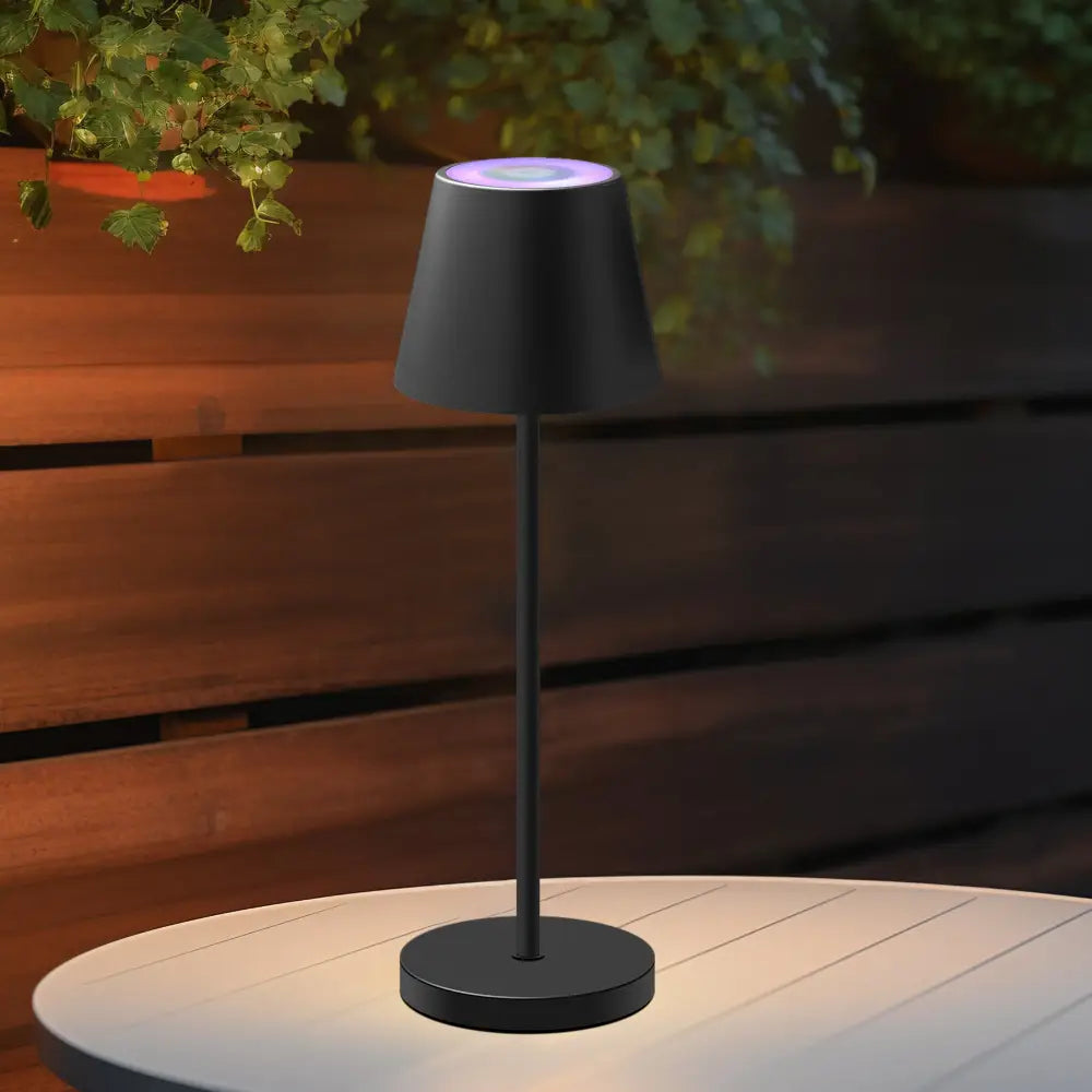 Enoki Portable RGB Table Lamp - Black - Home & Garden > Lighting > Table Lamps