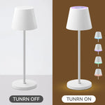 Enoki Portable RGB Table Lamp - White - Home & Garden > Lighting > Table Lamps