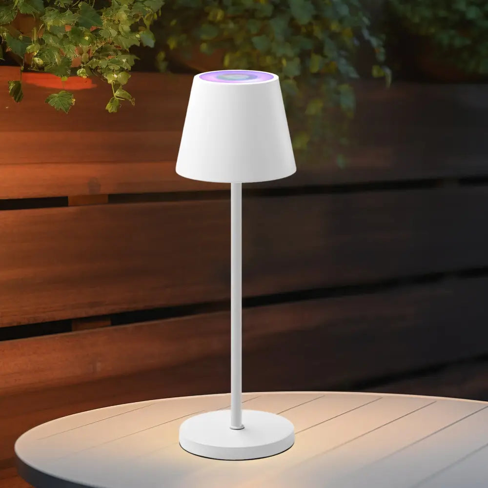 Enoki Portable RGB Table Lamp - White - Home & Garden > Lighting > Table Lamps