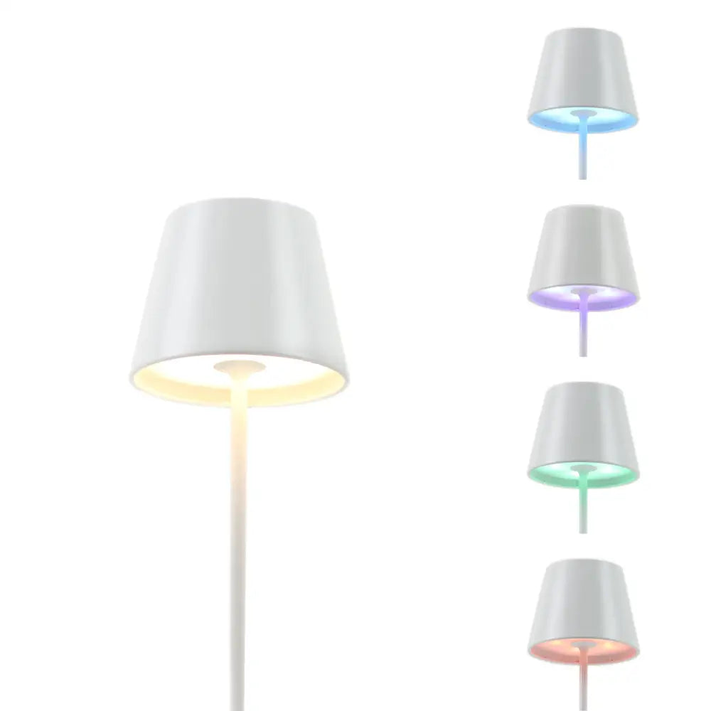 Enoki Portable RGB Table Lamp - White - Home & Garden > Lighting > Table Lamps
