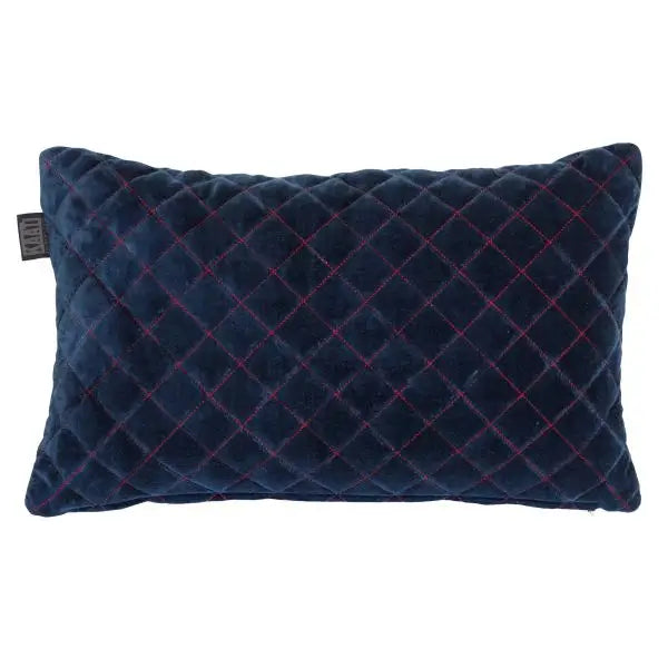 Equire Filled Cotton Blue Cushion by Bedding House - Home & Garden > Decor > Cushions & Throws