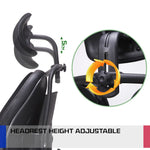 Ergonomic Korean Office Chair SUPERB BLACK - Furniture > Office > Office & Desk Chairs