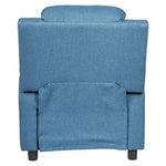 Erika Blue Kids Recliner Sofa Chair Blue Lounge Couch Armchair Childrens - Furniture > Bar Stools & Chairs > Arm Chairs