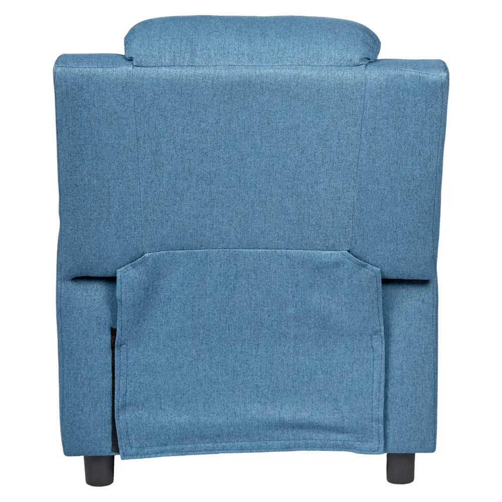Erika Blue Kids Recliner Sofa Chair Blue Lounge Couch Armchair Childrens - Furniture > Bar Stools & Chairs > Arm Chairs