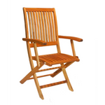 Espanyol Folding Wooden Armchair - Furniture > Outdoor