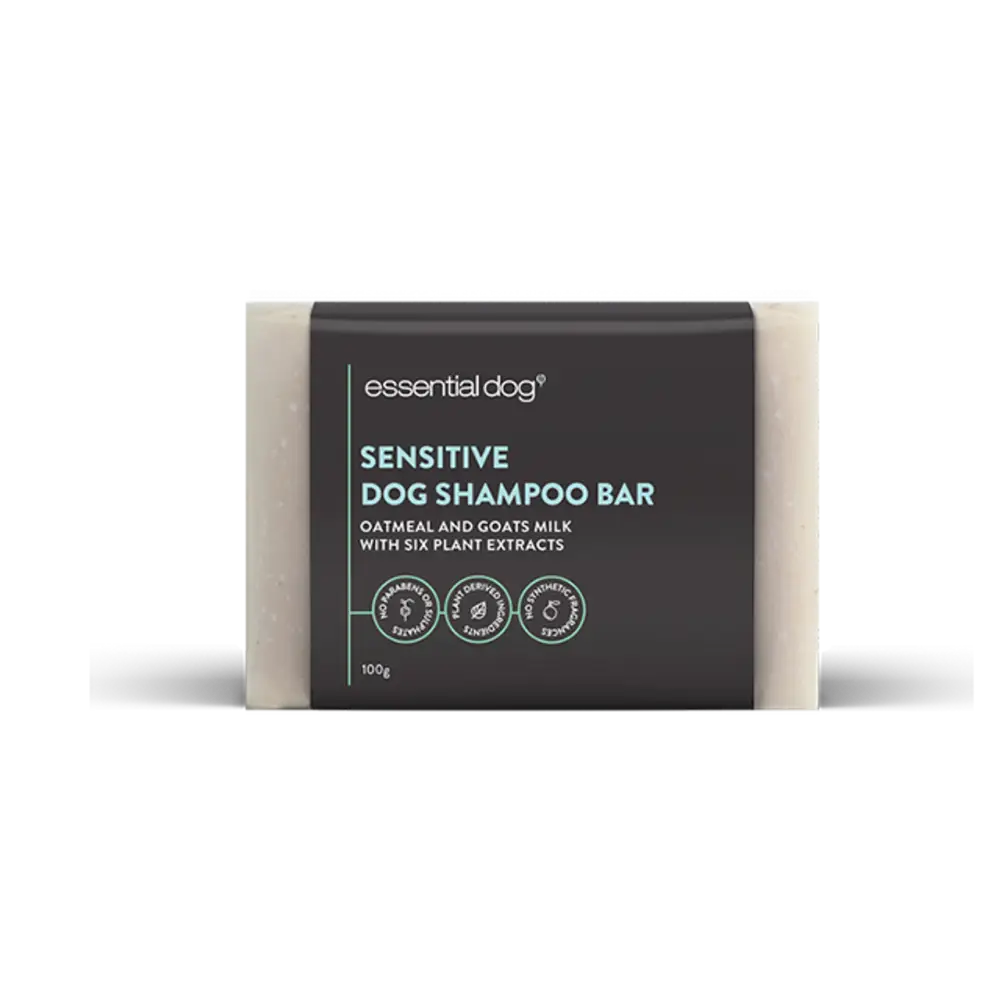 Essential Dog Sensitive Shampoo Bar (Oatmeal & Goatsmilk) - Pet Care > Dog Supplies > Dog Grooming Supplies