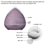 Essential Oils Ultrasonic Aromatherapy Diffuser Air Humidifier Purify 400ML - Violet - Appliances > Aroma Diffusers &