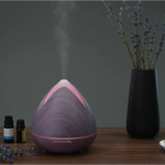 Essential Oils Ultrasonic Aromatherapy Diffuser Air Humidifier Purify 400ML - Violet - Appliances > Aroma Diffusers &