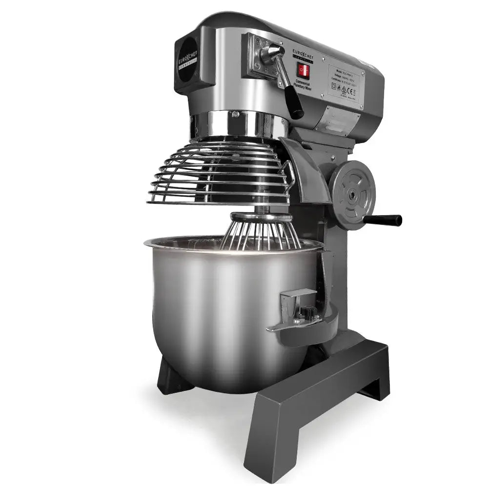 EUROCHEF Planetary Mixer 20L Commercial Mix Dough Food Kitchen Vertical Floor Stand - Appliances > Kitchen Appliances