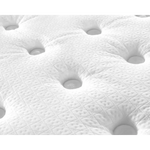 Eurotop Mattress 5 Zone Pocket Spring Latex Foam 34cm - Double - Furniture > Mattresses
