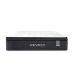 Eurotop Mattress 5 Zone Pocket Spring Latex Foam 34cm - Double - Furniture > Mattresses