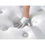 Eurotop Mattress 5 Zone Pocket Spring Latex Foam 34cm - Double - Furniture > Mattresses