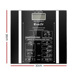 Everfit Body Fat Bathroom Scale Weighing Water Body Fat Gym 180KG - Home & Garden > Scales > Bathroom Scales