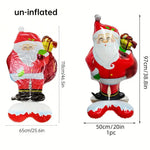 Extra Large Standing Santa Claus Foil Balloon - Occasions > Christmas > Christmas Decorations