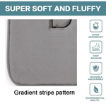 Extra Thick Memory Foam & Super Comfort Bath Rug Mat for Bathroom (60 x 40 cm Grey) - Home & Garden > Bathroom