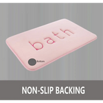 Extra Thick Memory Foam & Super Comfort Bath Rug Mat for Bathroom (60 x 40 cm Pink) - Home & Garden > Bathroom